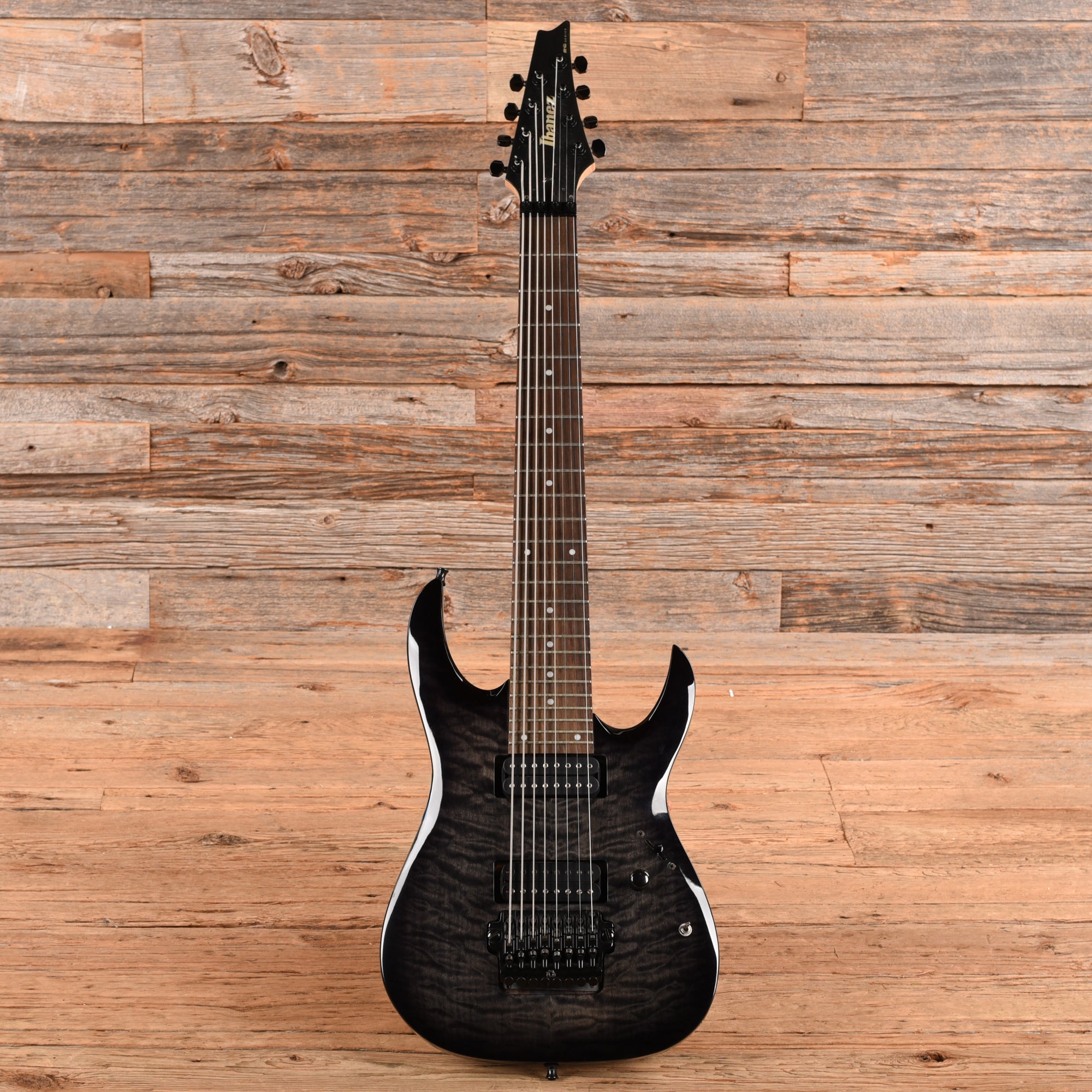 Ibanez RGA8QM Trans Black 2011 Electric Guitars