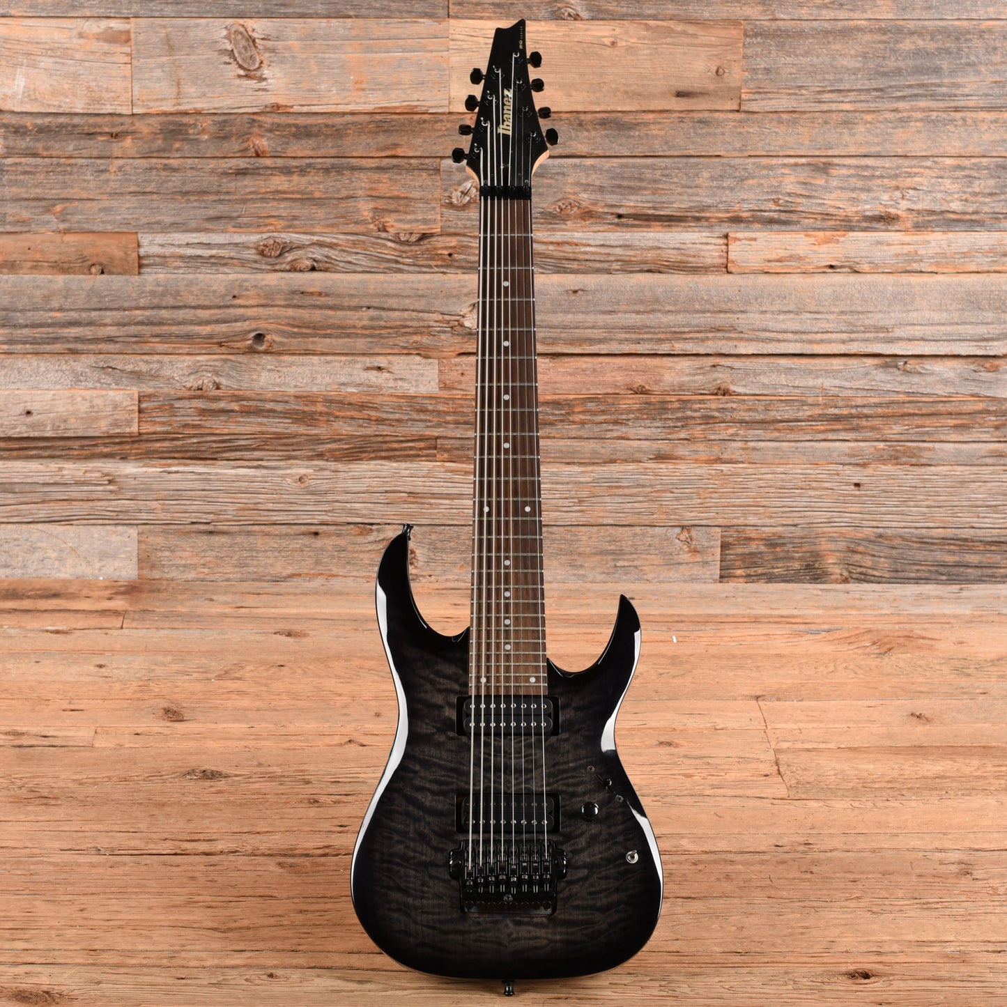 Ibanez RGA8QM Trans Black 2011 Electric Guitars
