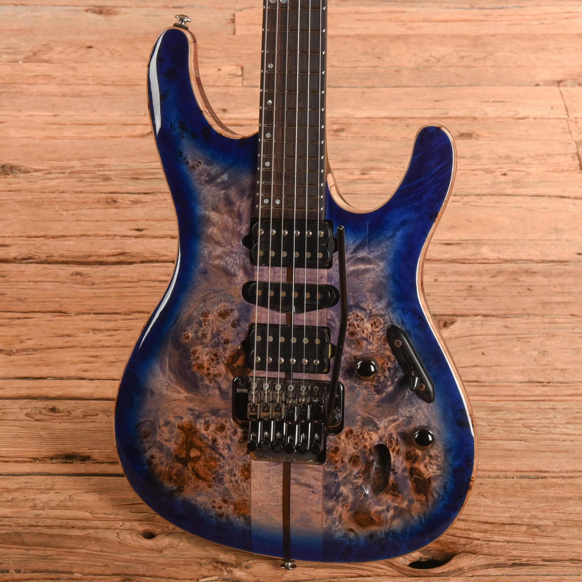 Ibanez S1070PBZ Premium Cerulean Blue Burst 2023 Electric Guitars
