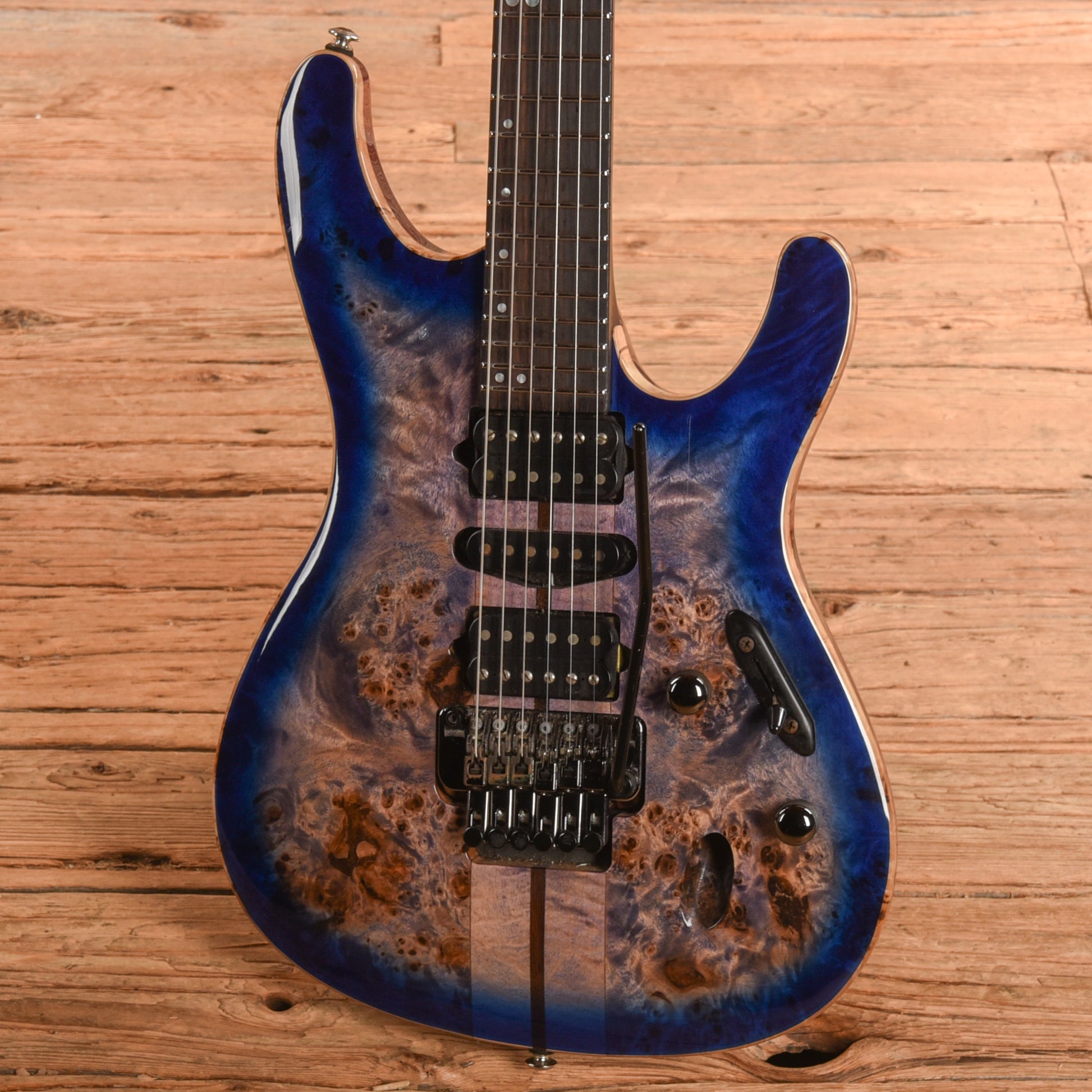 Ibanez S1070PBZ Premium Cerulean Blue Burst 2023 Electric Guitars
