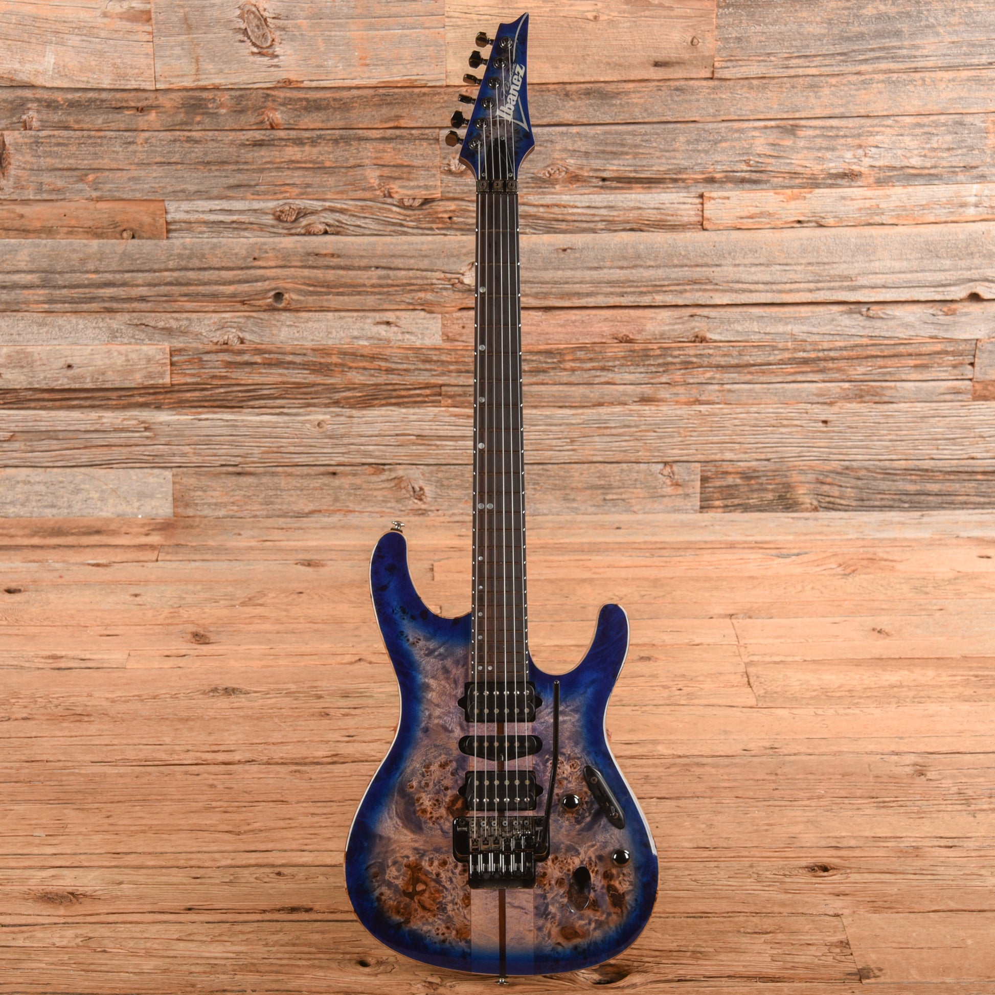 Ibanez S1070PBZ Premium Cerulean Blue Burst 2023 Electric Guitars