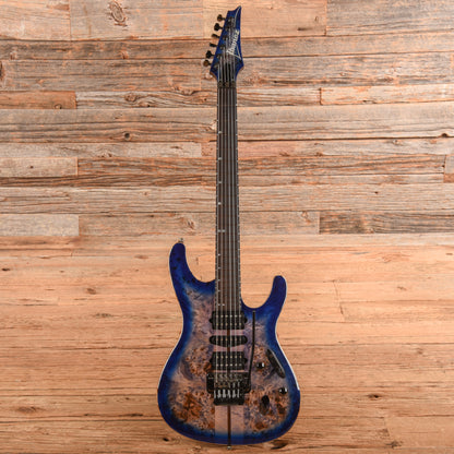 Ibanez S1070PBZ Premium Cerulean Blue Burst 2023 Electric Guitars