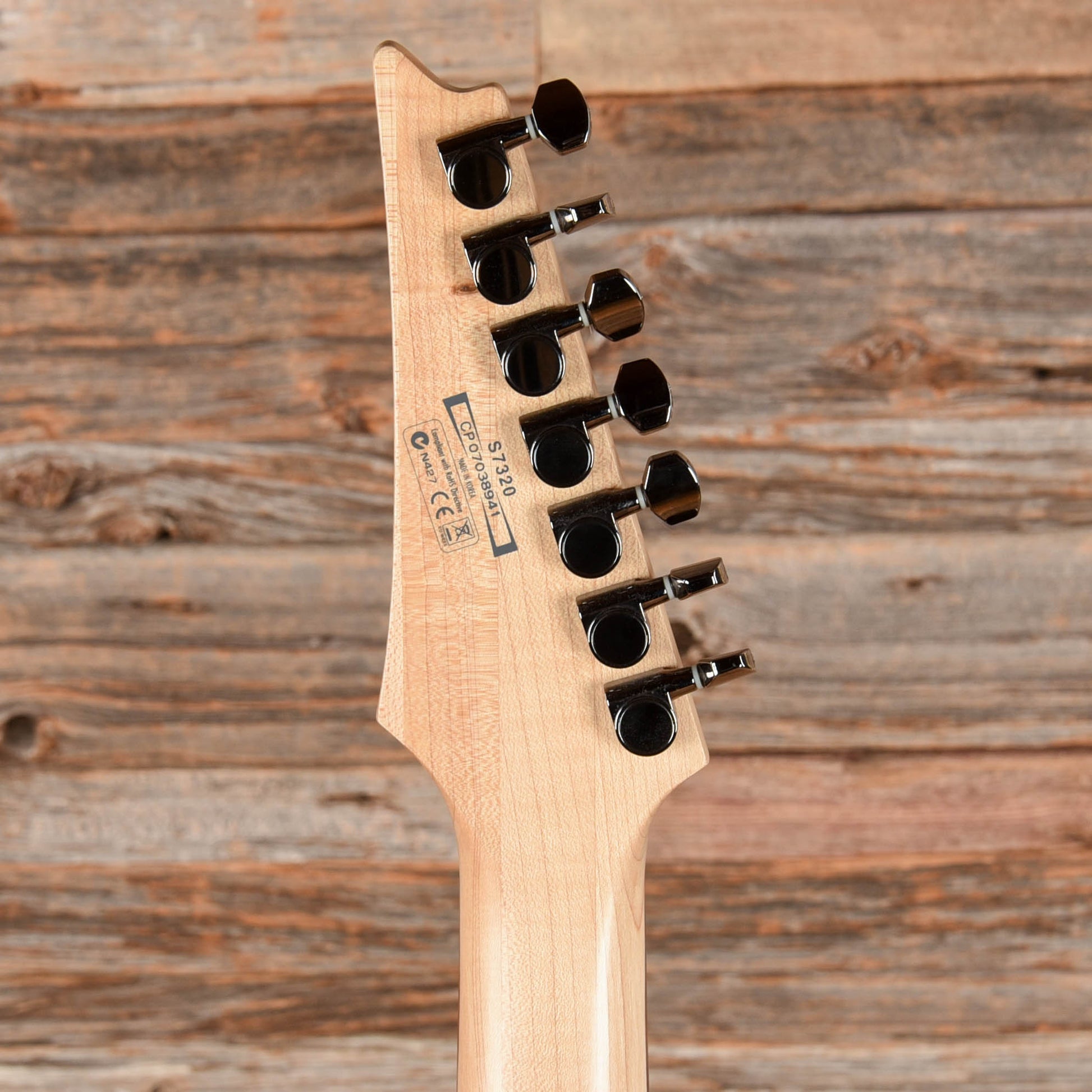 Ibanez S7320 S Series Black 2007 Electric Guitars