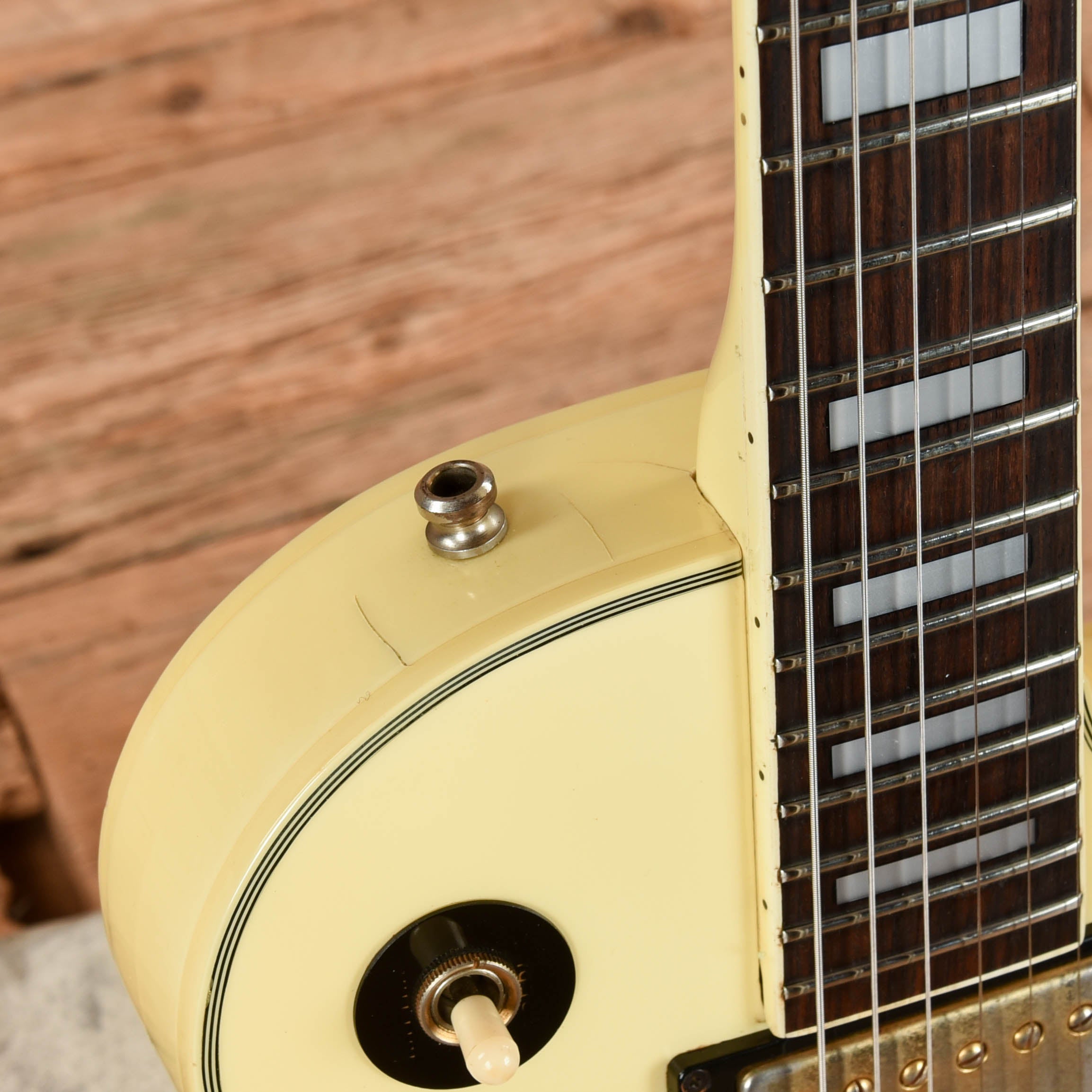 Ibanez Singlecut Style Electric White 1970s Electric Guitars