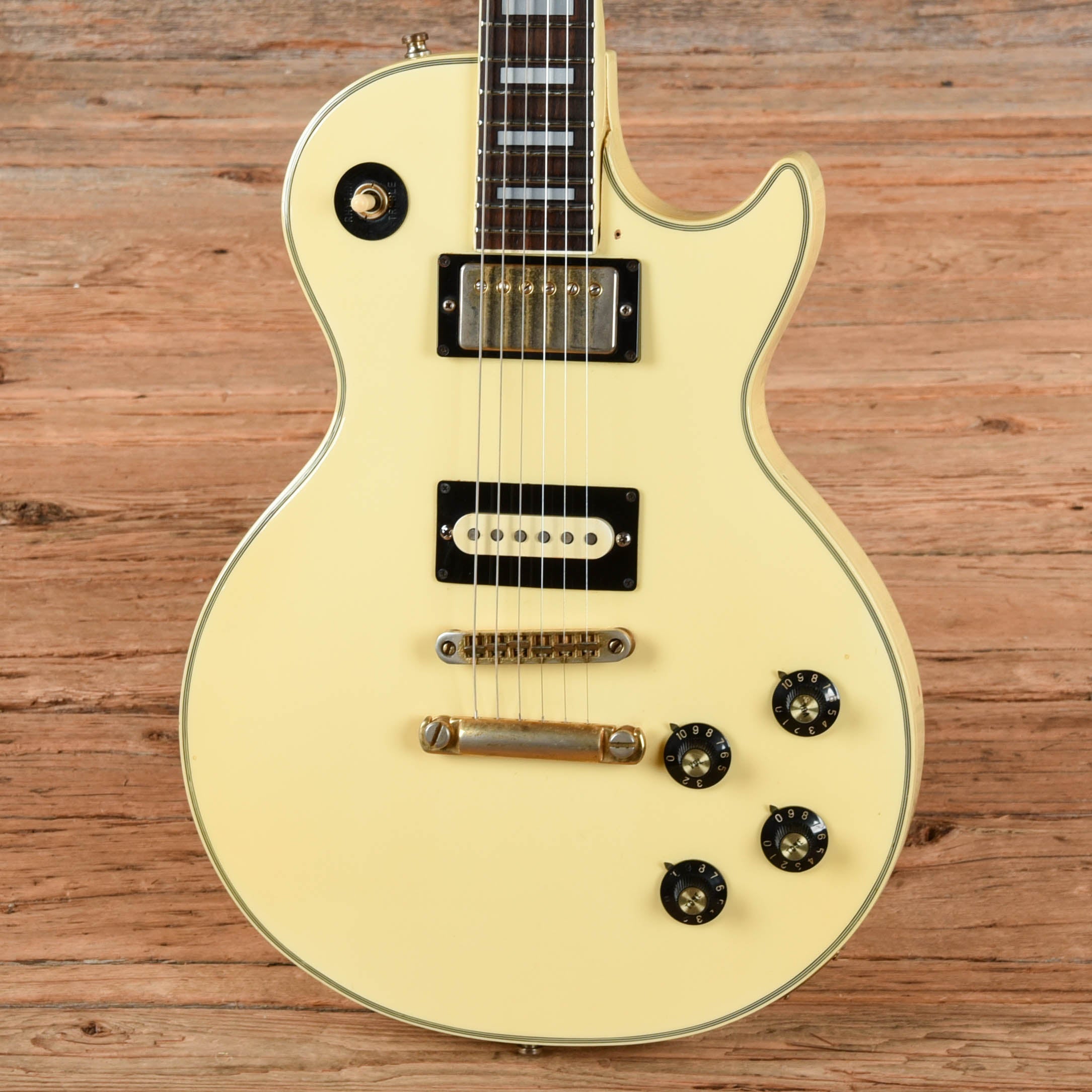 Ibanez Singlecut Style Electric White 1970s Electric Guitars