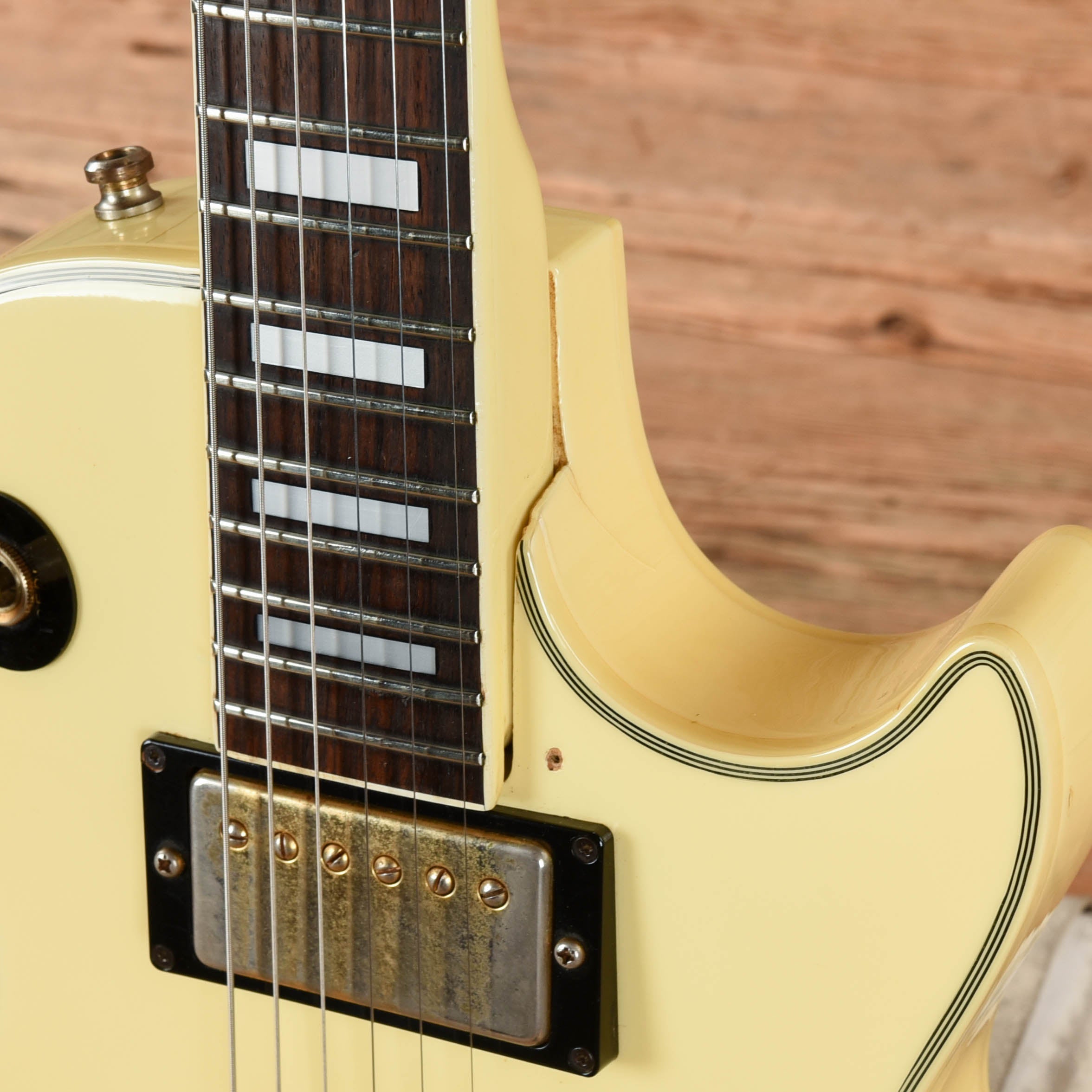 Ibanez Singlecut Style Electric White 1970s Electric Guitars
