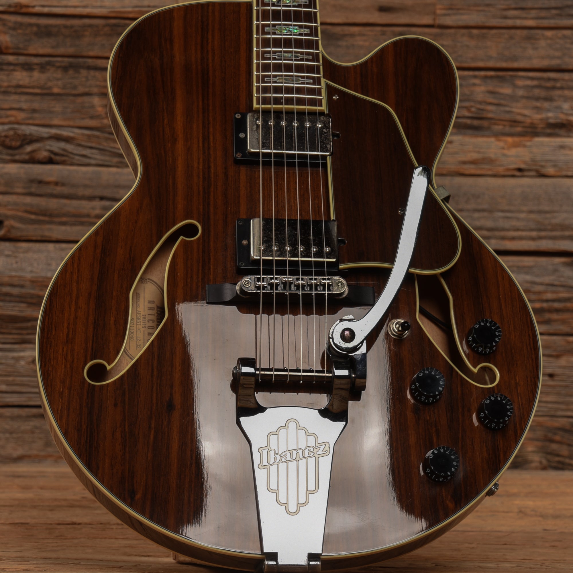 Ibanez AFS85T-NT Natural Electric Guitars / Semi-Hollow
