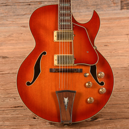 Ibanez AK-95 Sunburst Electric Guitars / Semi-Hollow