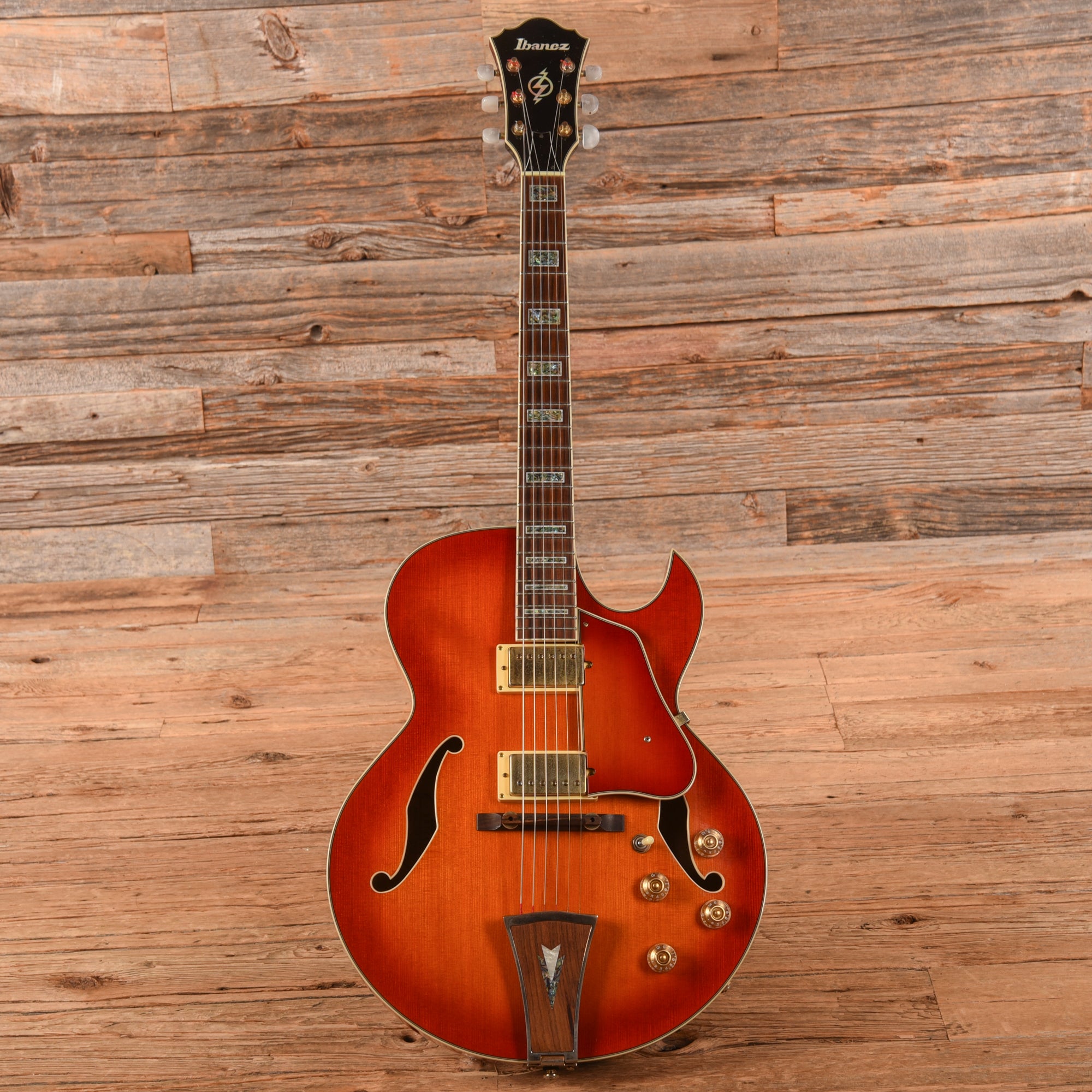Ibanez AK-95 Sunburst Electric Guitars / Semi-Hollow