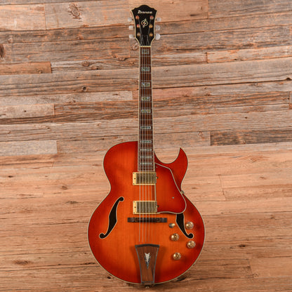 Ibanez AK-95 Sunburst Electric Guitars / Semi-Hollow