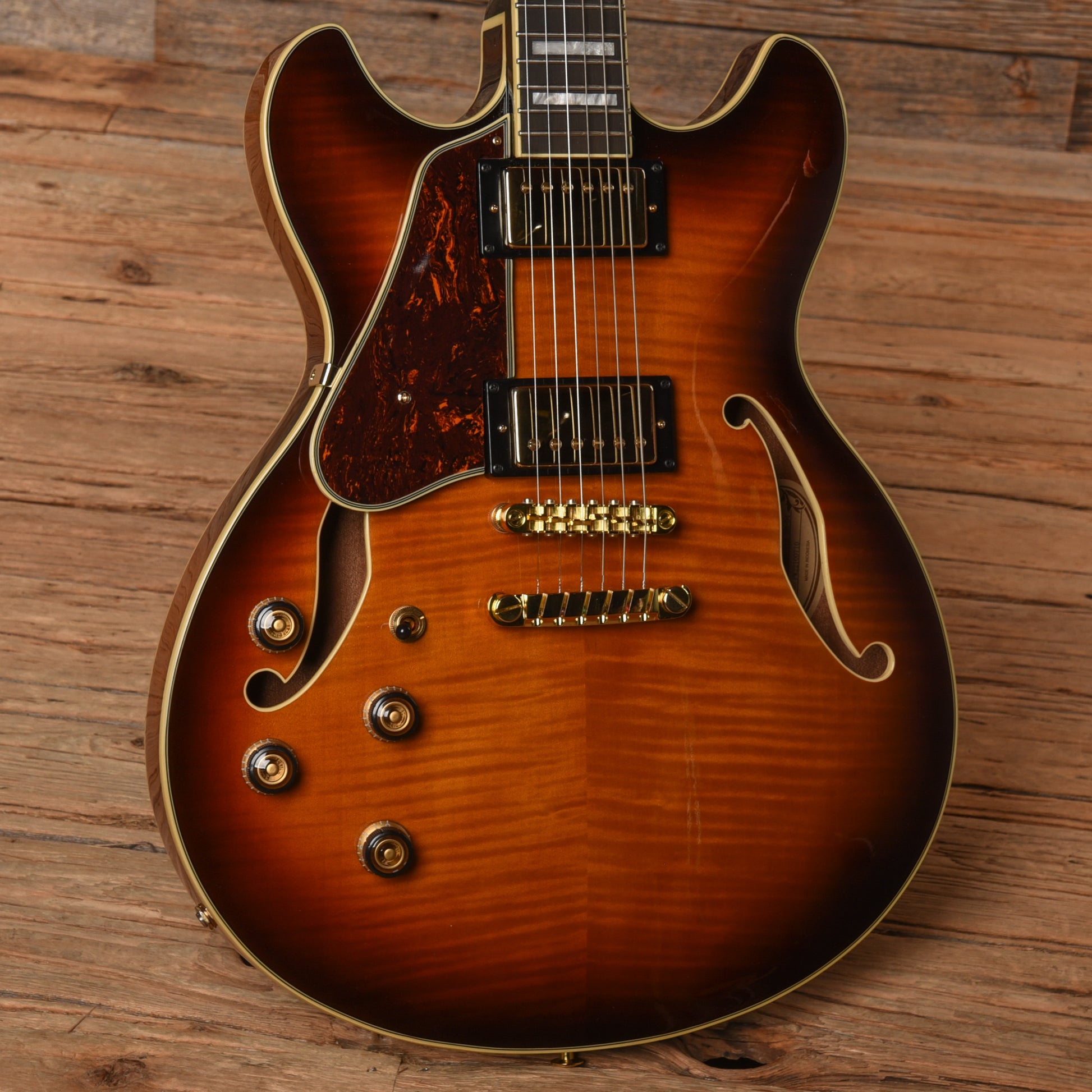 Ibanez Artcore AS93FML Violin Sunburst  LEFTY Electric Guitars / Semi-Hollow