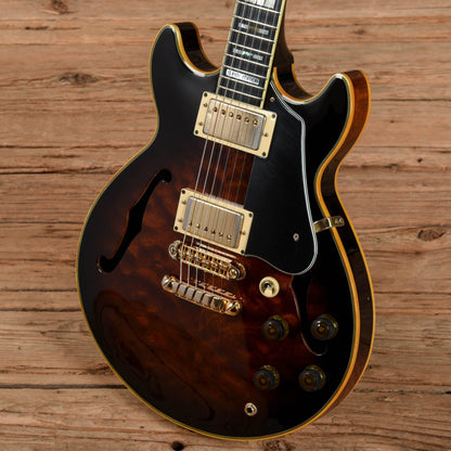 Ibanez Artist AM-205 Violin Burst 1985 Electric Guitars / Semi-Hollow