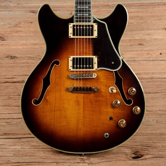 Ibanez Artist AS-200 Sunburst 1981 Electric Guitars / Semi-Hollow