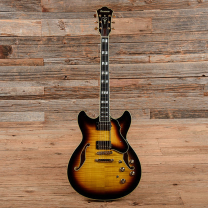 Ibanez AS-153 Sunburst Electric Guitars / Semi-Hollow
