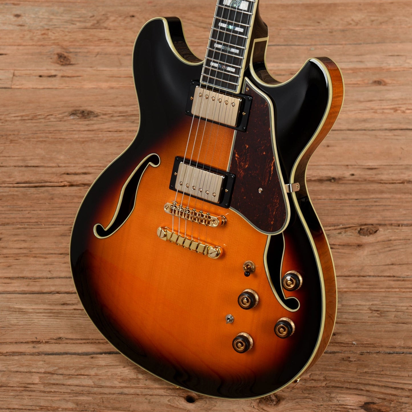 Ibanez AS113-BS Sunburst 2022 Electric Guitars / Semi-Hollow