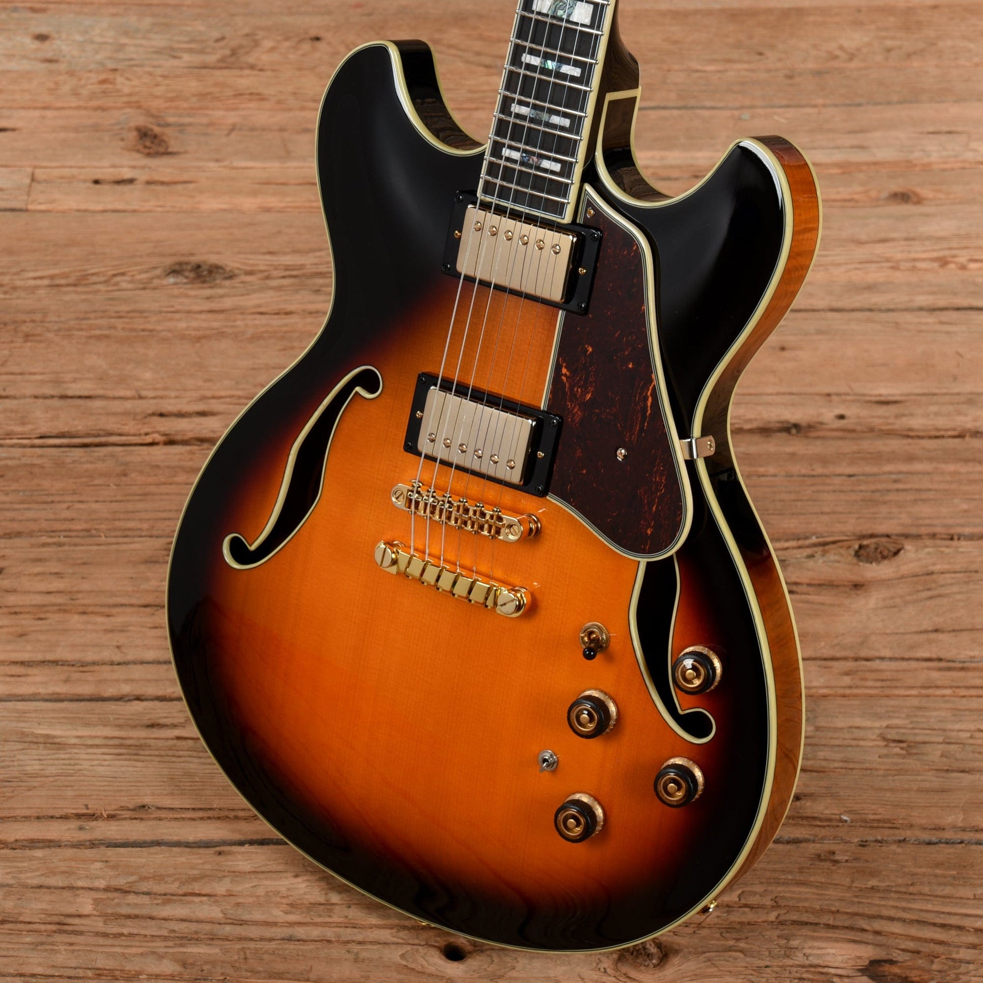 Ibanez AS113-BS Sunburst 2022 Electric Guitars / Semi-Hollow