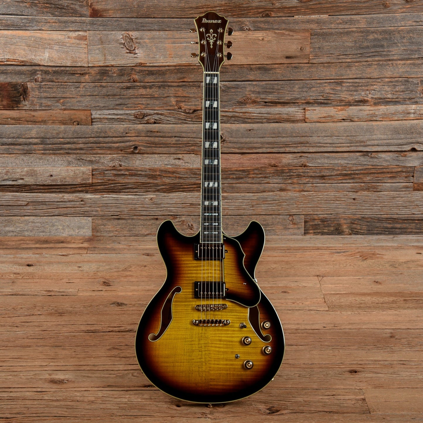 Ibanez AS153-AYS 5B-01 Electric Guitars / Semi-Hollow