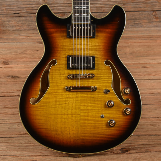 Ibanez AS153 Sunburst 2018 Electric Guitars / Semi-Hollow