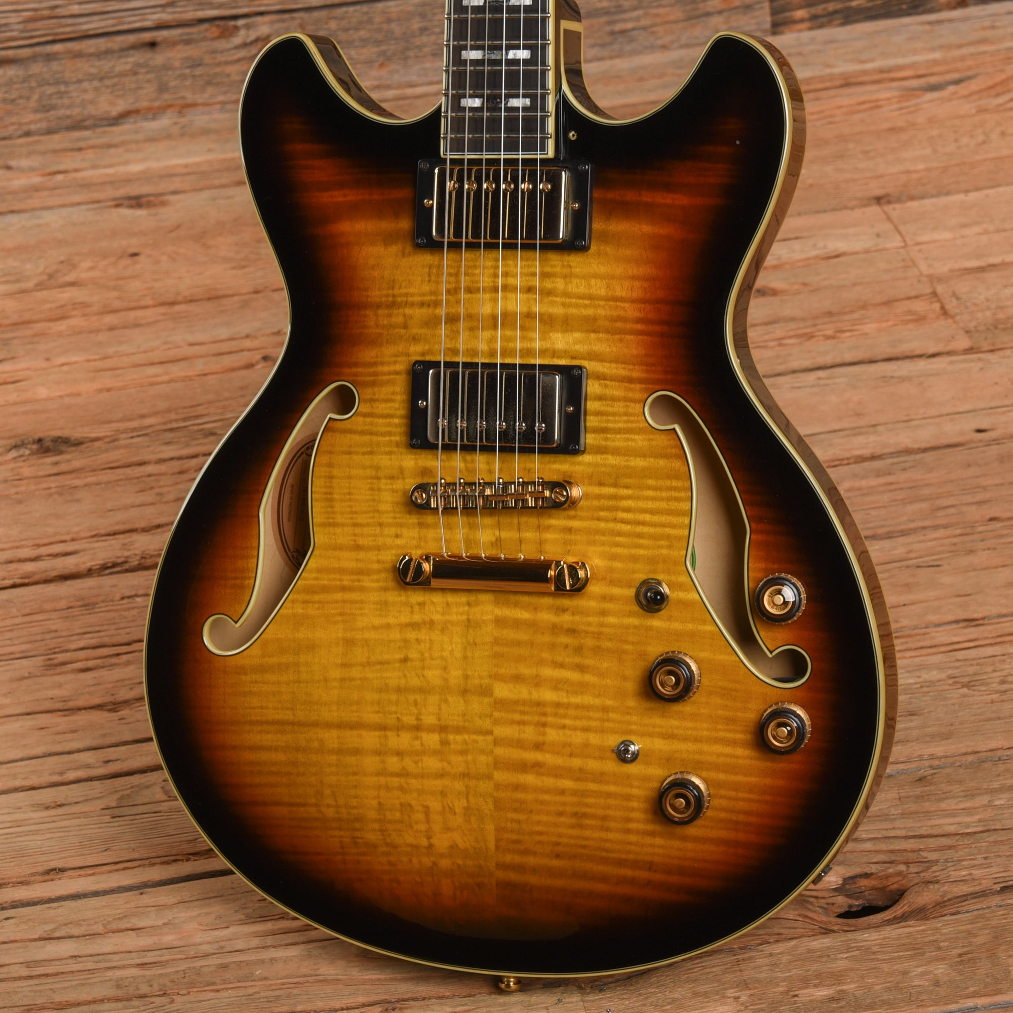 Ibanez AS153 Sunburst 2018 Electric Guitars / Semi-Hollow