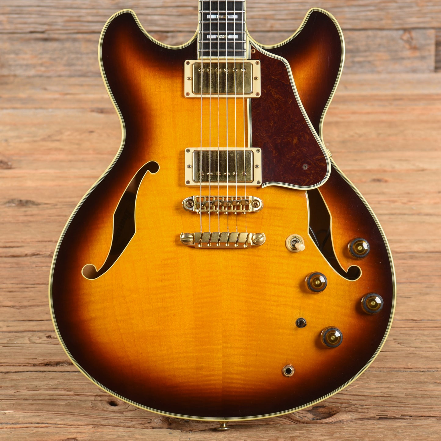 Ibanez AS200 Sunburst 1994 Electric Guitars / Semi-Hollow