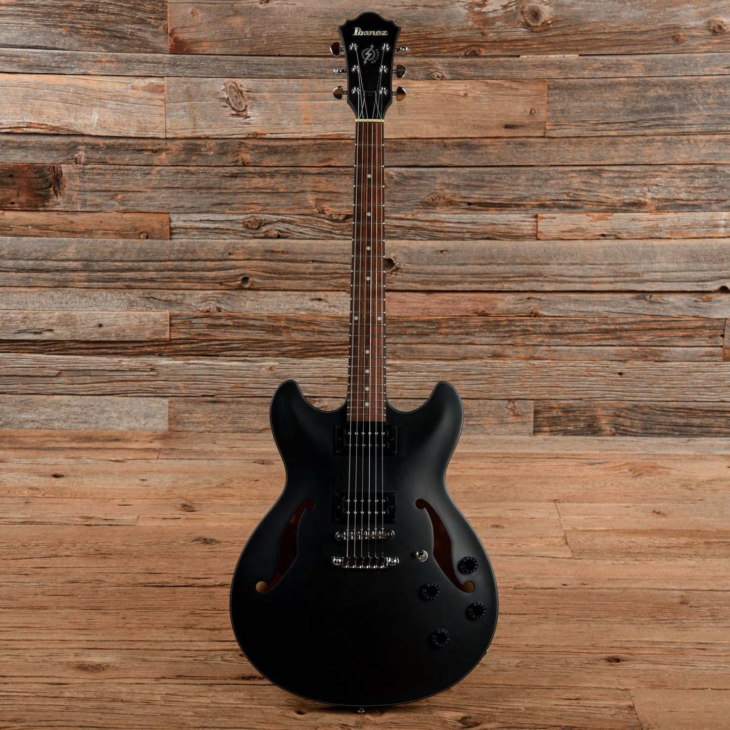 Ibanez AS73B Black 2007 Electric Guitars / Semi-Hollow