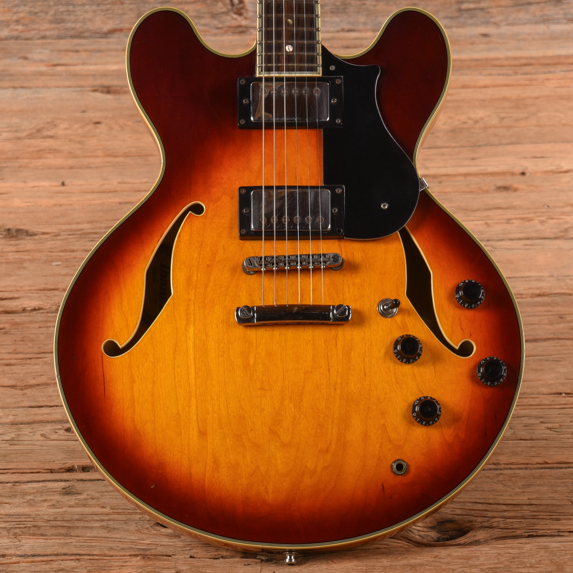 Ibanez AS80 Artstar Sunburst Electric Guitars / Semi-Hollow