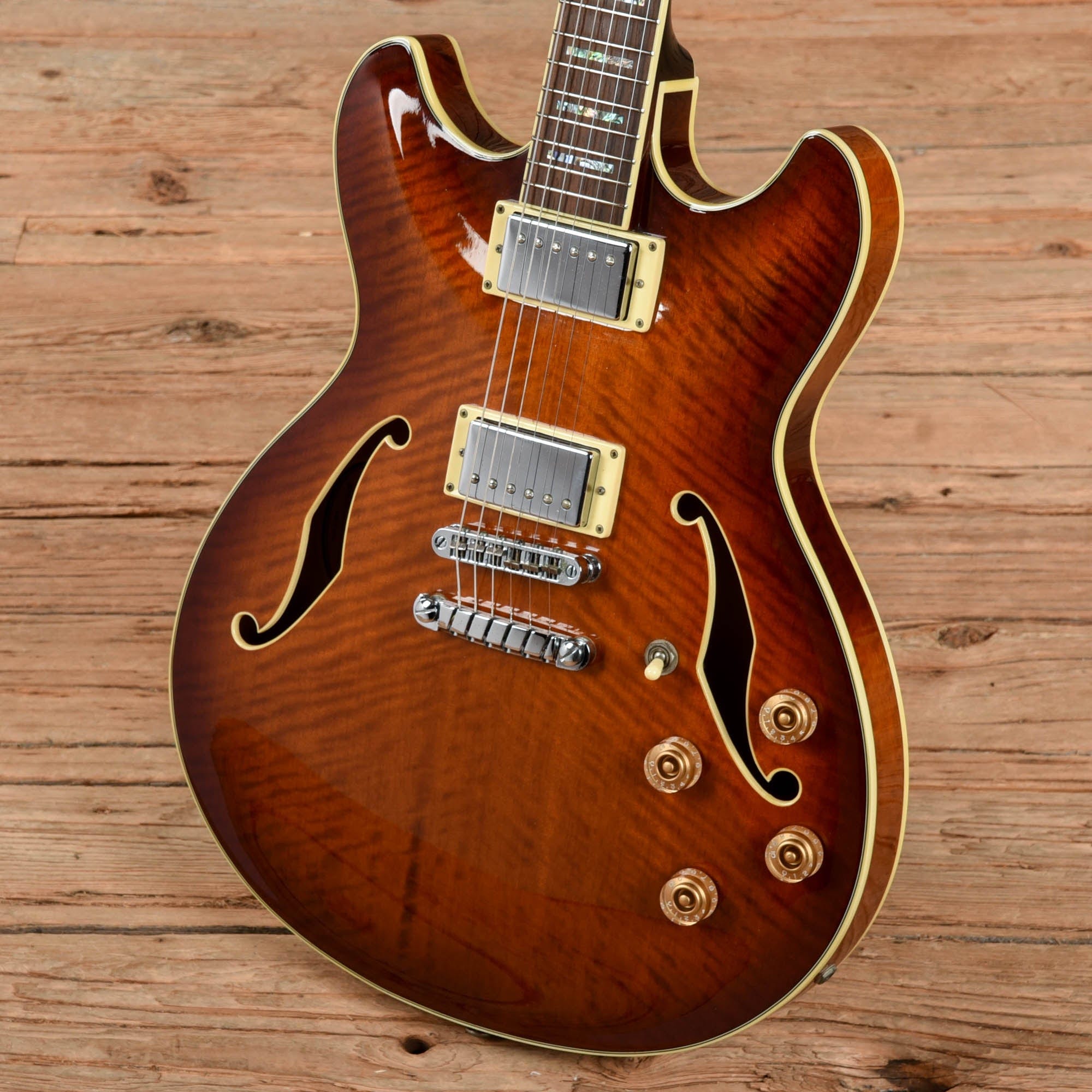 Ibanez AS83-VLS-12-01 Violin Sunburst – Chicago Music Exchange