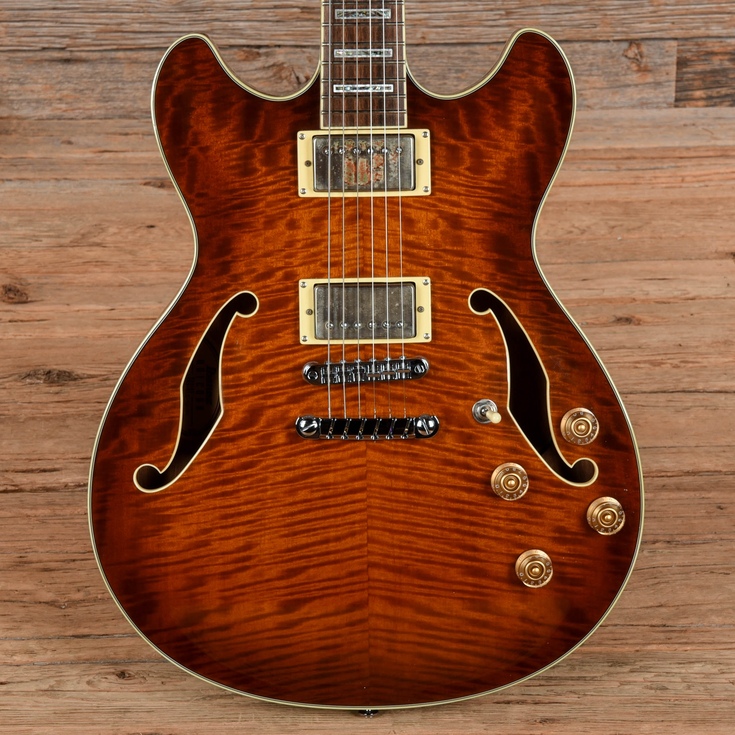 Ibanez AS83-VLS Artcore Violin Sunburst Electric Guitars / Semi-Hollow