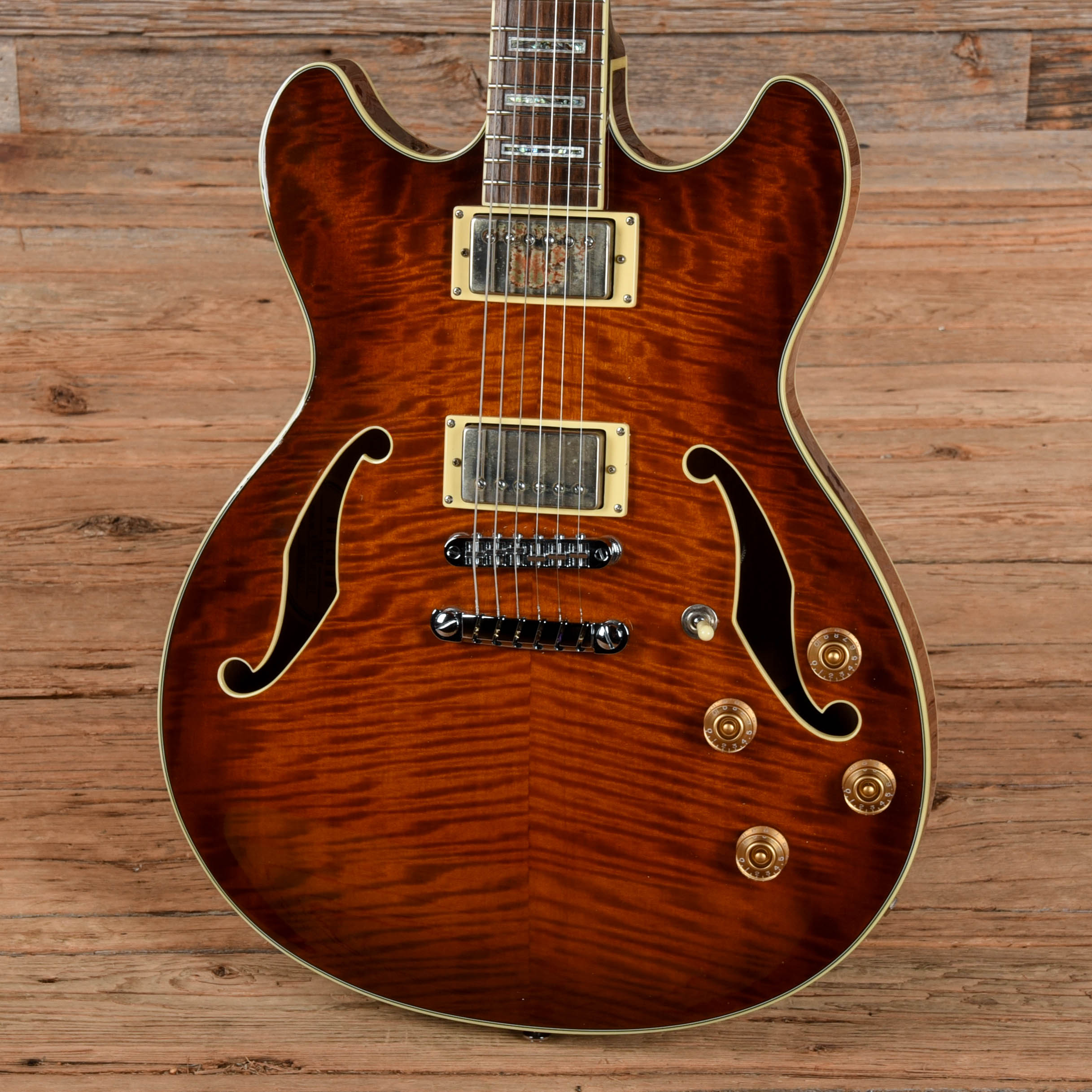 Ibanez AS83-VLS Artcore Violin Sunburst Electric Guitars / Semi-Hollow