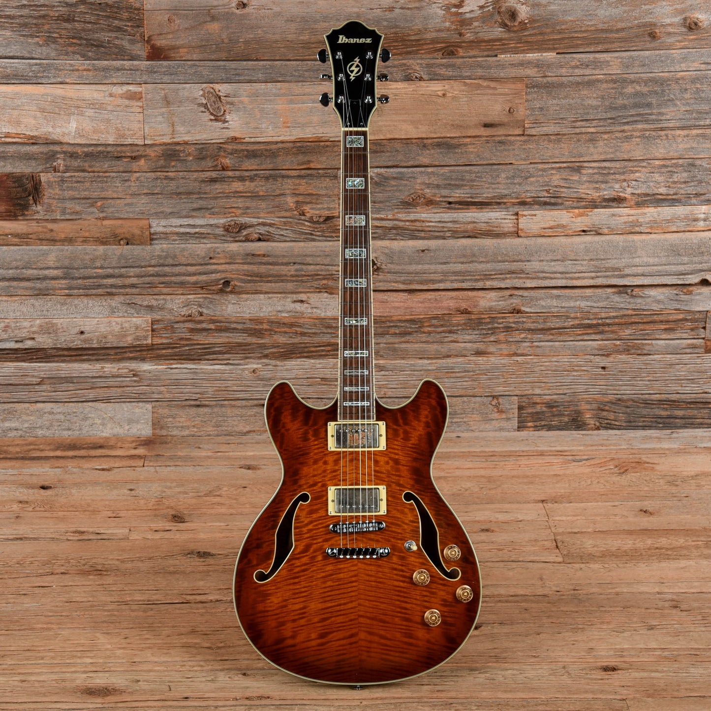Ibanez AS83-VLS Artcore Violin Sunburst Electric Guitars / Semi-Hollow