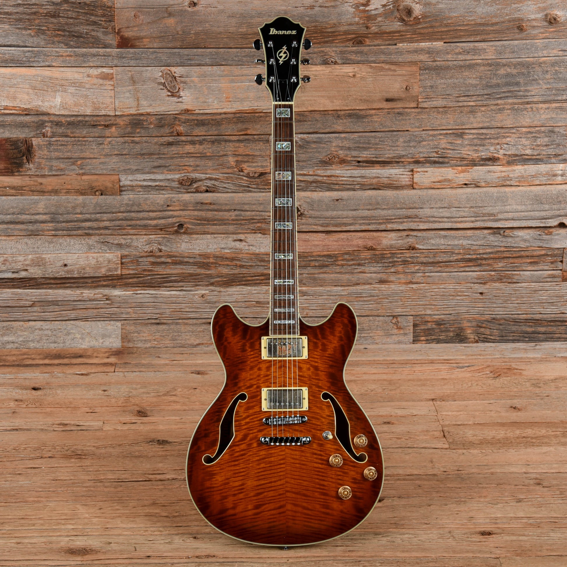 Ibanez AS83-VLS Artcore Violin Sunburst Electric Guitars / Semi-Hollow