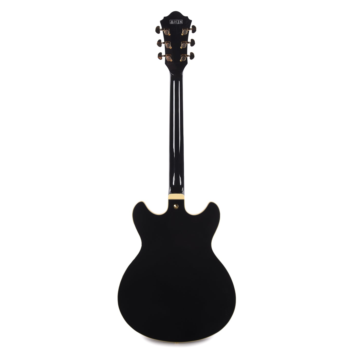 Ibanez AS93SPBK AS Artcore Expressionist Electric Guitar Black Electric Guitars / Semi-Hollow