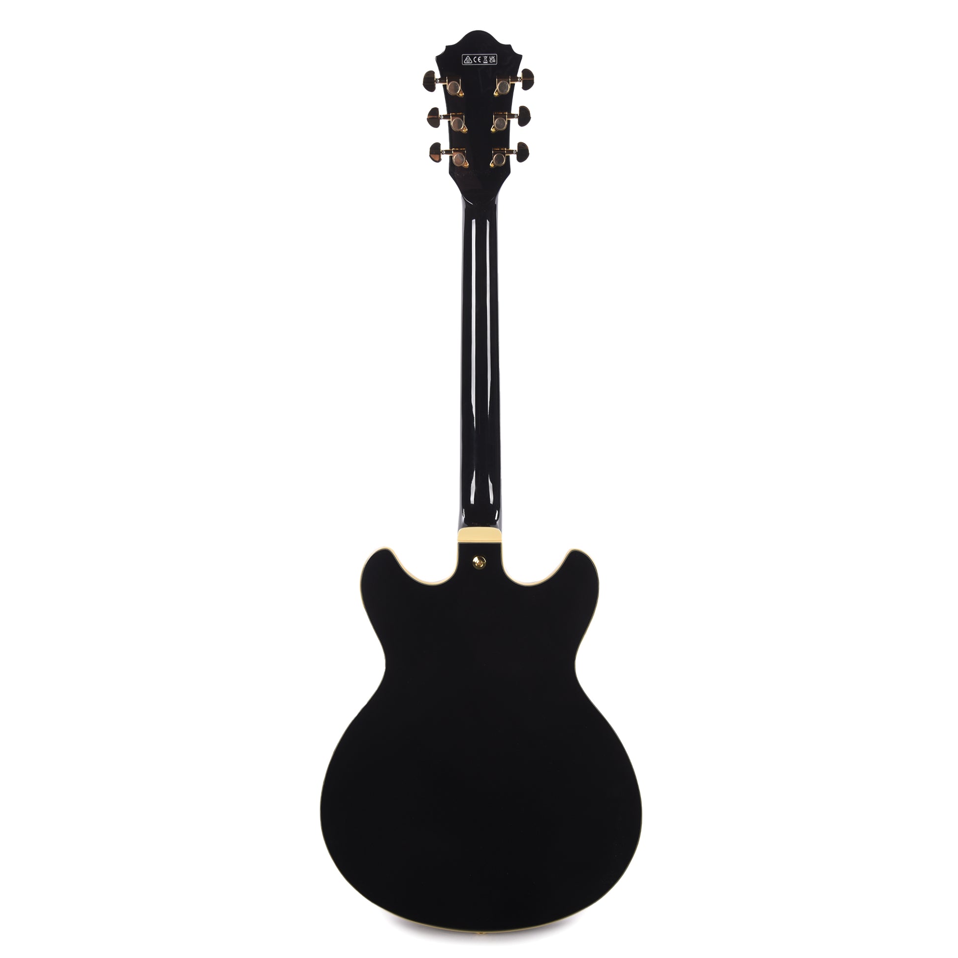Ibanez AS93SPBK AS Artcore Expressionist Electric Guitar Black Electric Guitars / Semi-Hollow