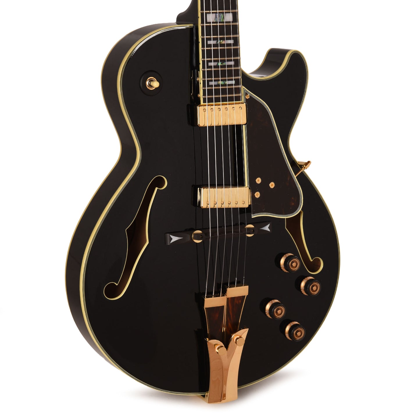 Ibanez GB10BK George Benson Signature Electric Guitar Black Electric Guitars / Semi-Hollow