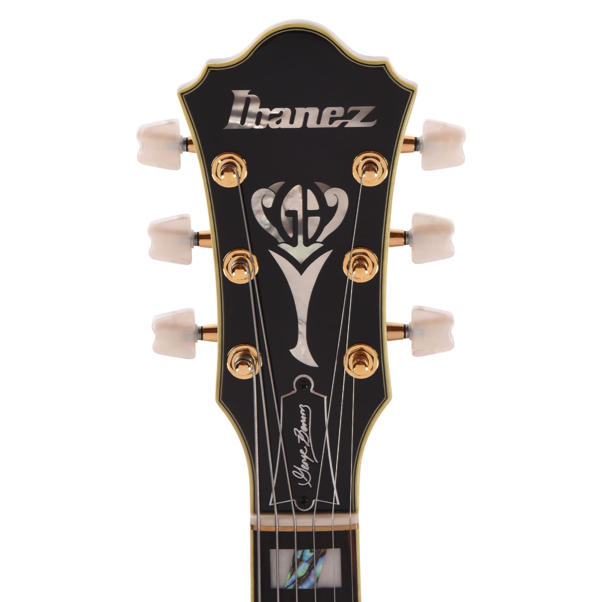 Ibanez GB10BK George Benson Signature Electric Guitar Black Electric Guitars / Semi-Hollow