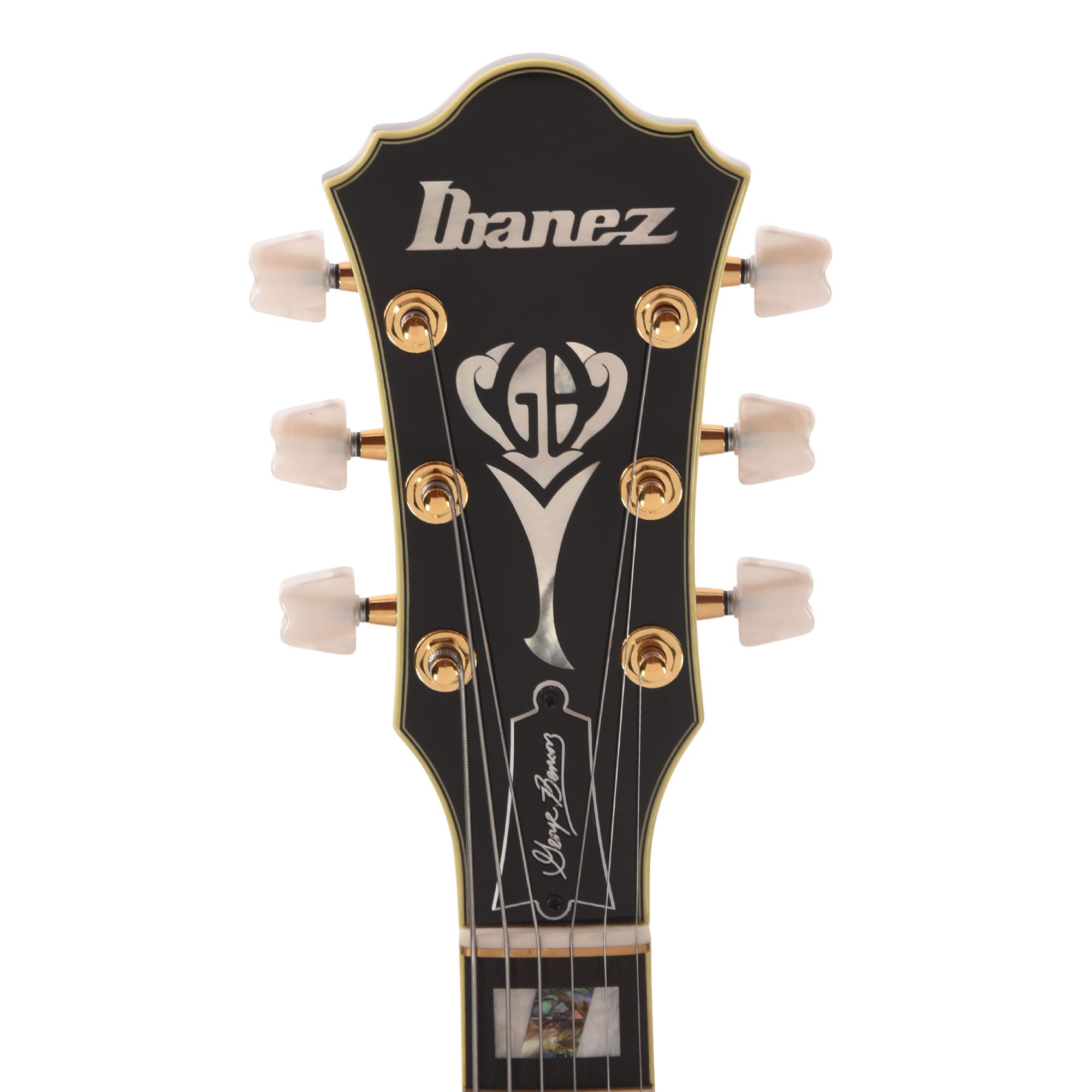 Ibanez GB10BK George Benson Signature Electric Guitar Black Electric Guitars / Semi-Hollow