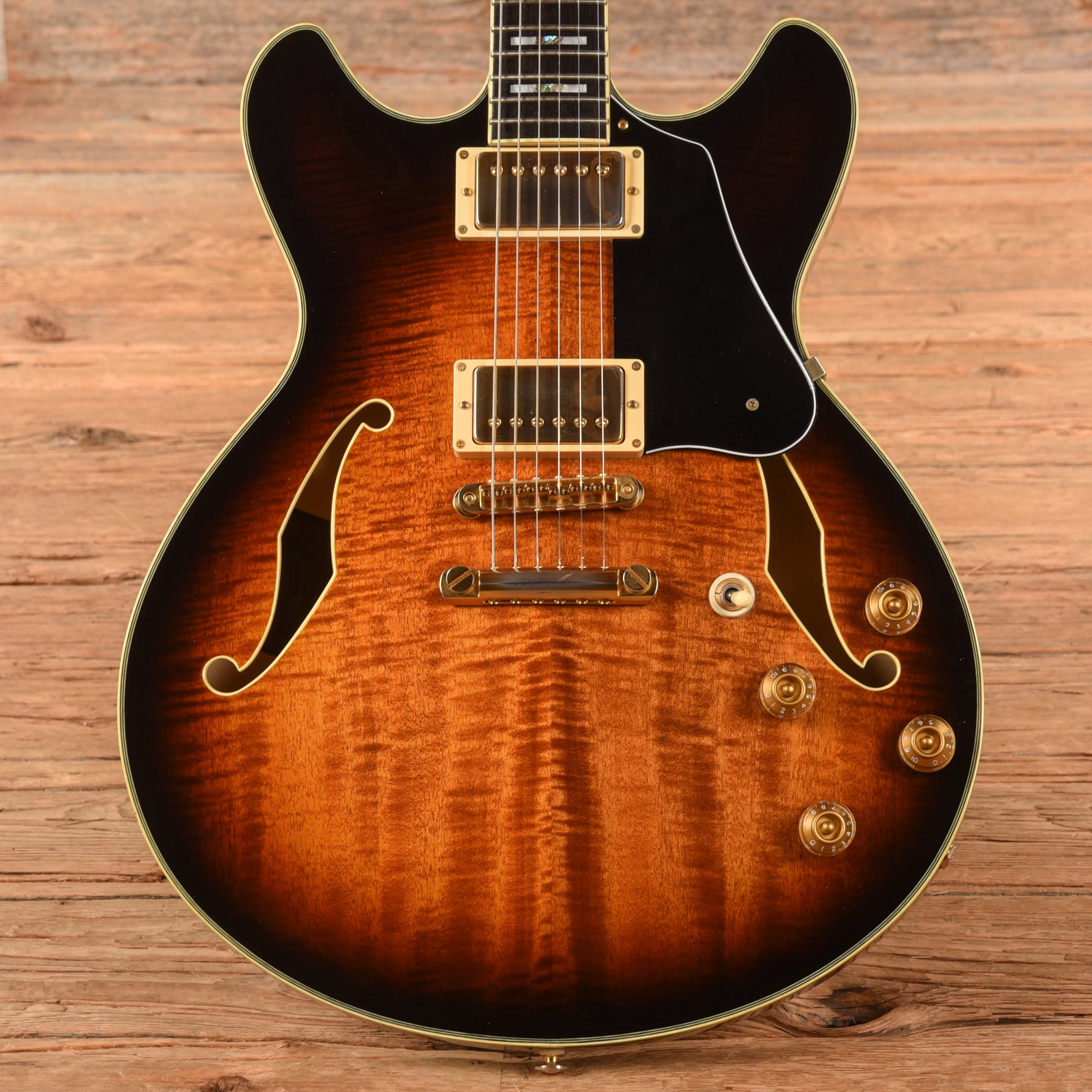 Ibanez JSM100 Sunburst 2016 Electric Guitars / Semi-Hollow