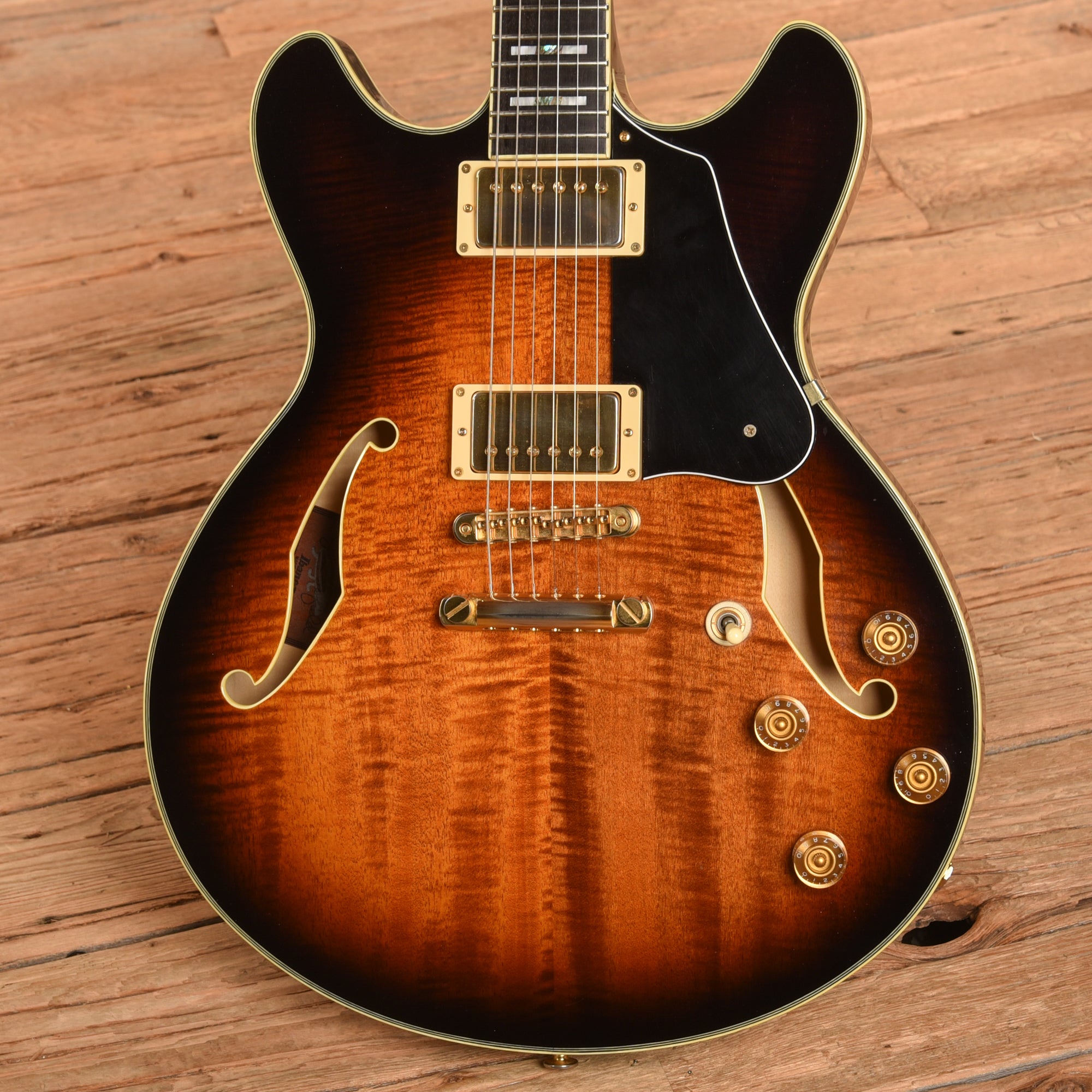 Ibanez JSM100 Sunburst 2016 Electric Guitars / Semi-Hollow