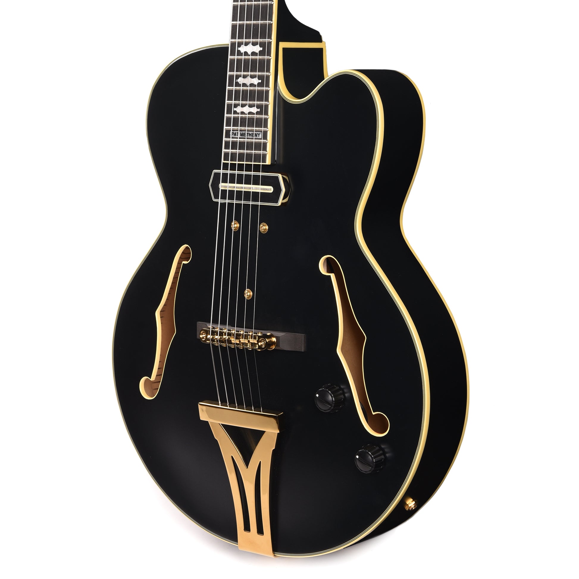 Ibanez PM3CBKL Pat Metheny Signature Electric Guitar Black Low Gloss Electric Guitars / Semi-Hollow