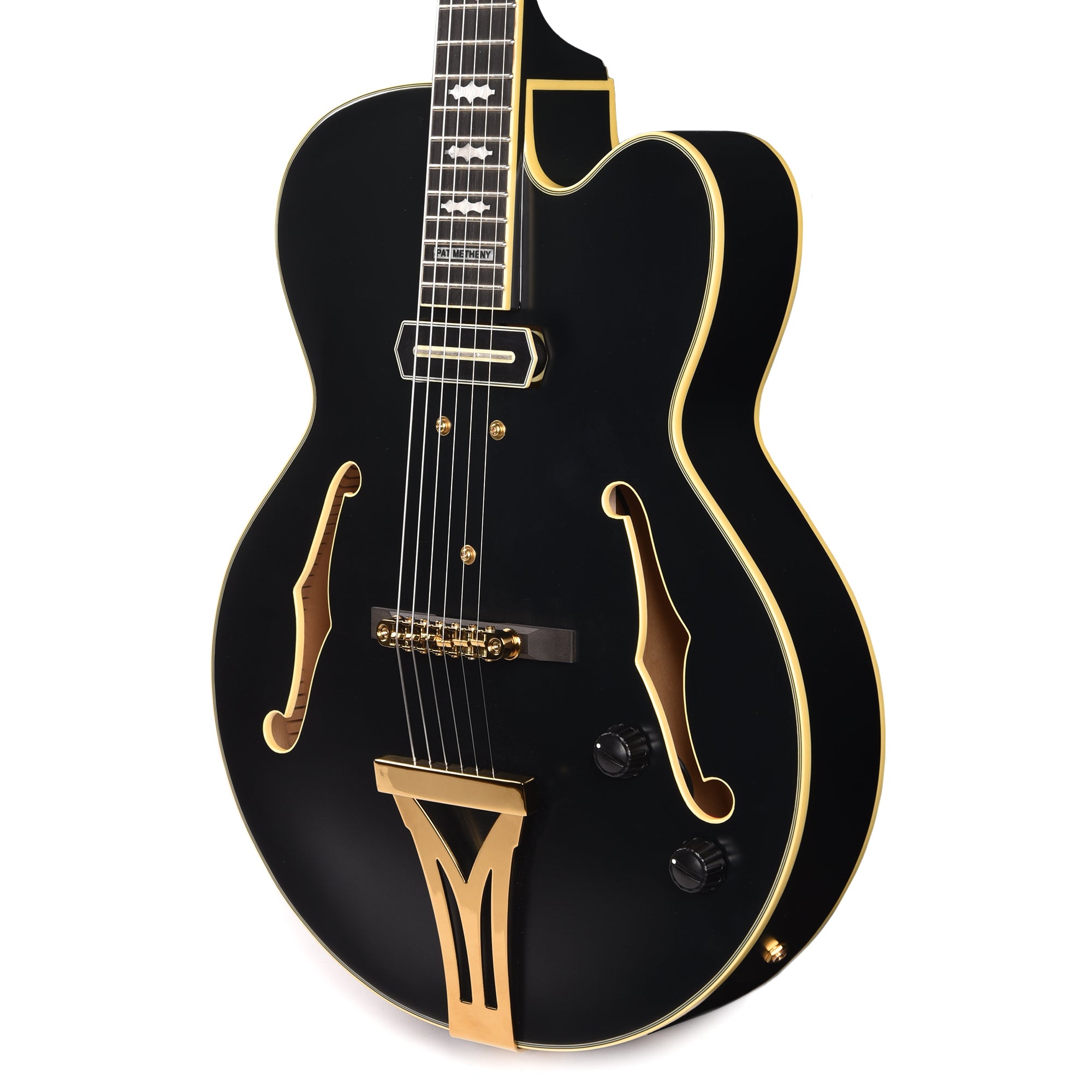 Ibanez PM3CBKL Pat Metheny Signature Electric Guitar Black Low Gloss Electric Guitars / Semi-Hollow