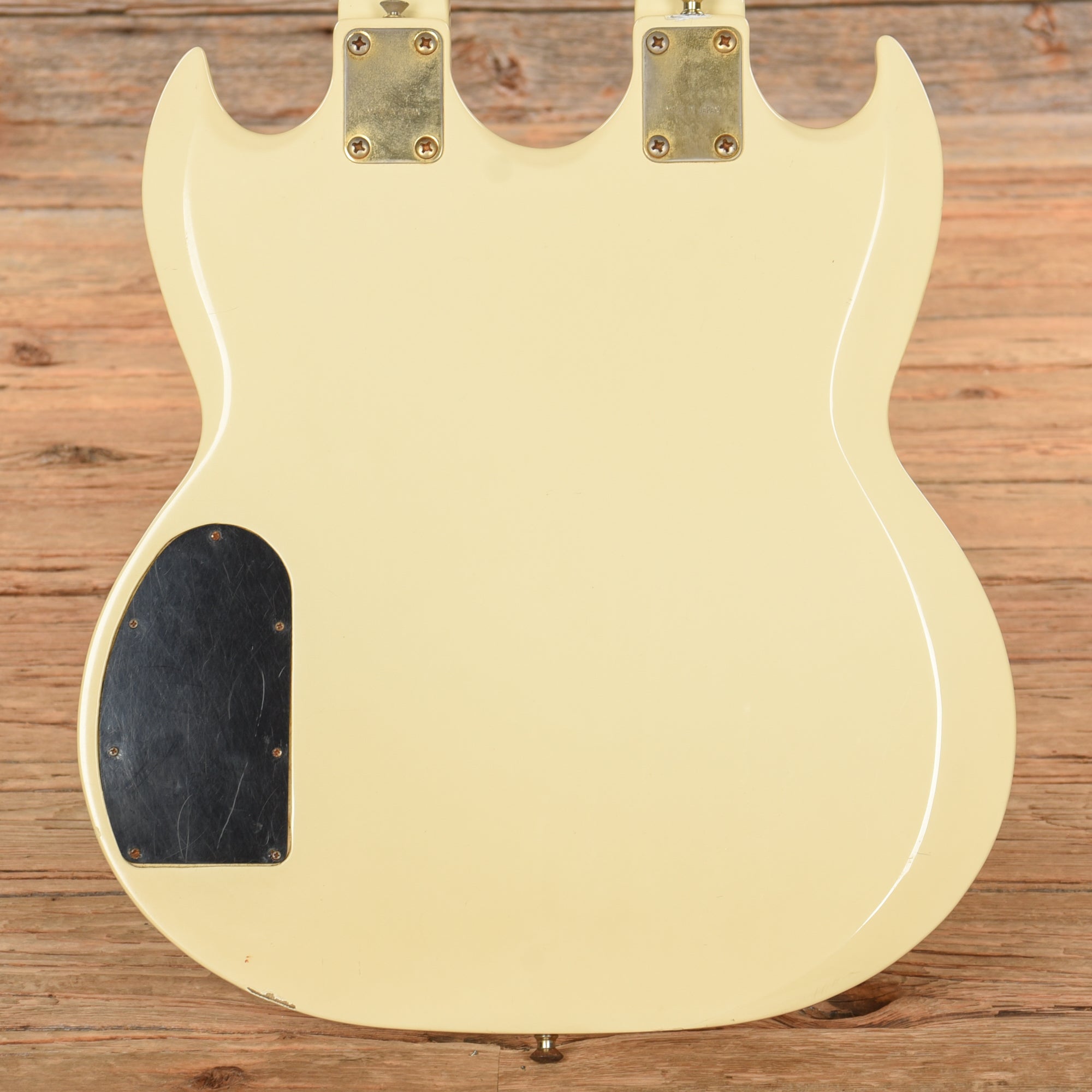 Ibanez 2402DX Double Neck White 1970s Electric Guitars / Solid Body