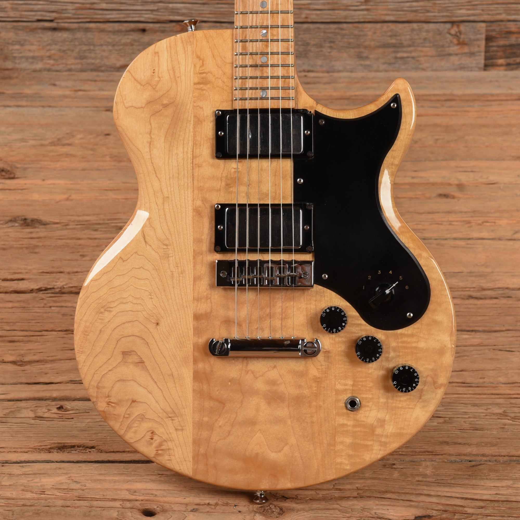 Ibanez 2451 L-Style Natural 1970s Electric Guitars / Solid Body