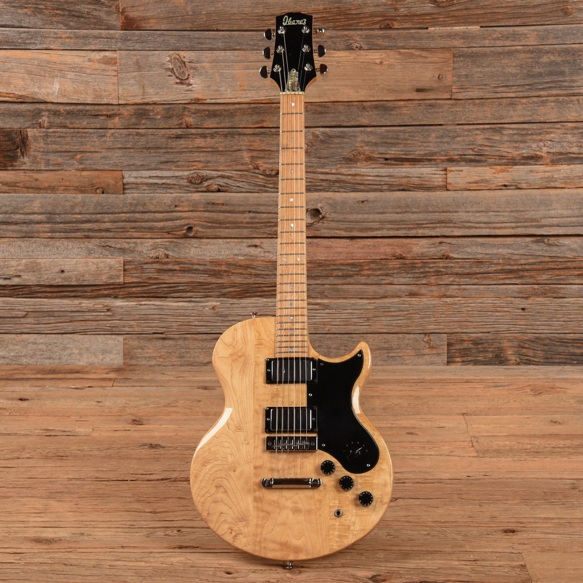 Ibanez 2451 L-Style Natural 1970s Electric Guitars / Solid Body