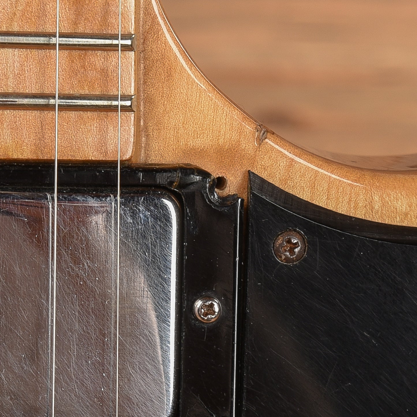Ibanez 2451 L-Style Natural 1970s Electric Guitars / Solid Body