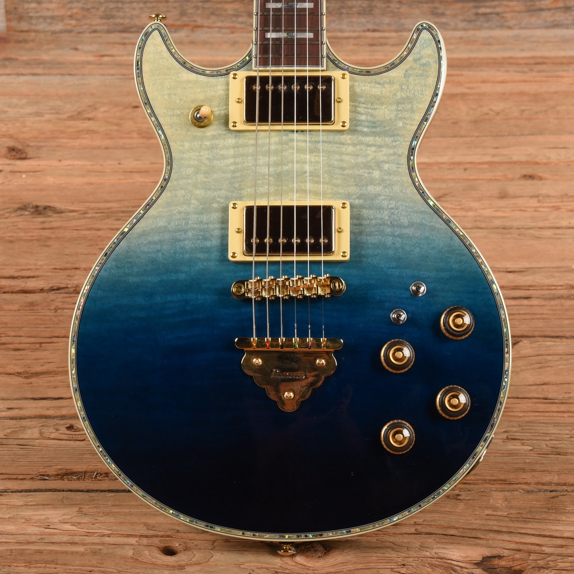 Ibanez AR420 Transparent Blue Fade Electric Guitars / Solid Body