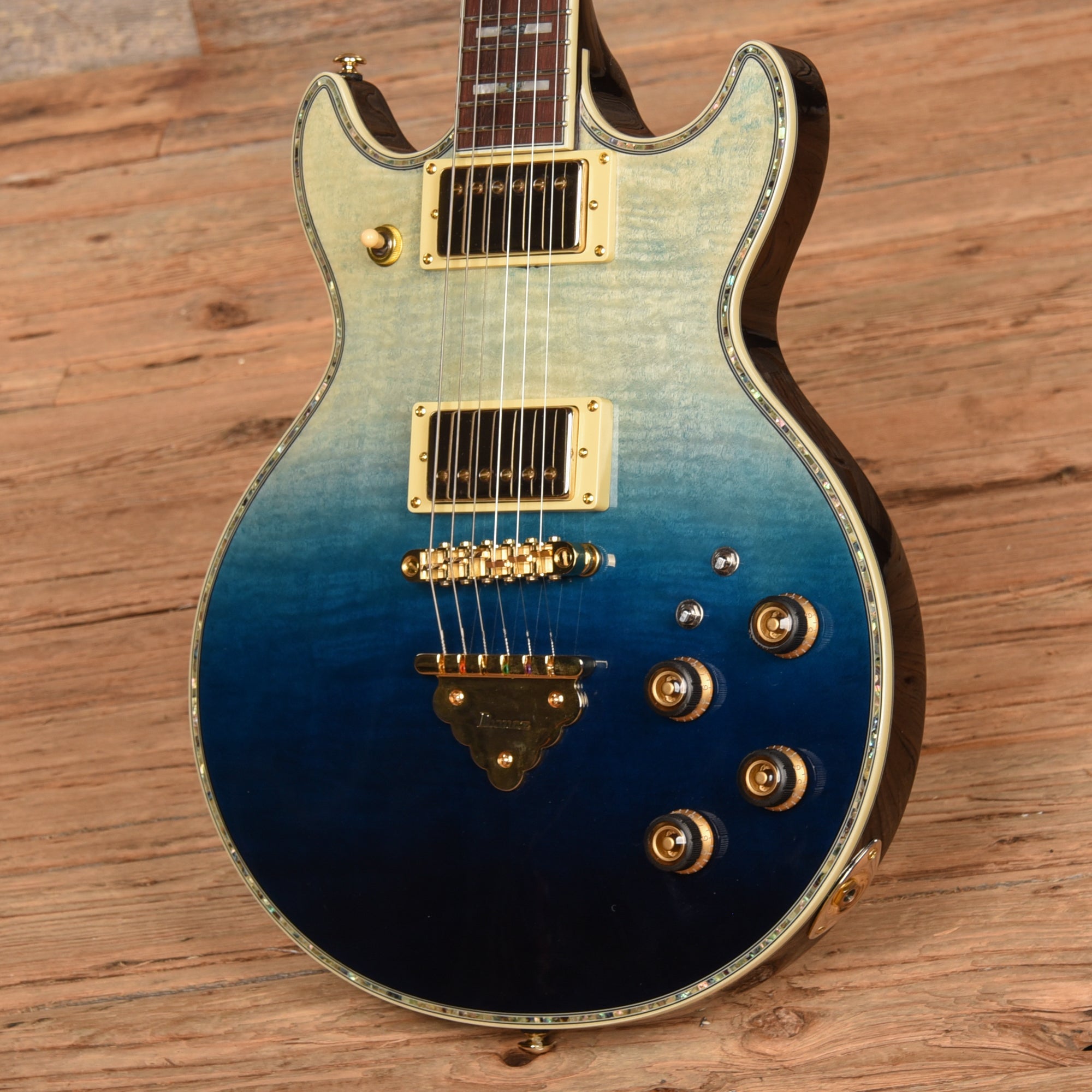 Ibanez AR420 Transparent Blue Fade Electric Guitars / Solid Body