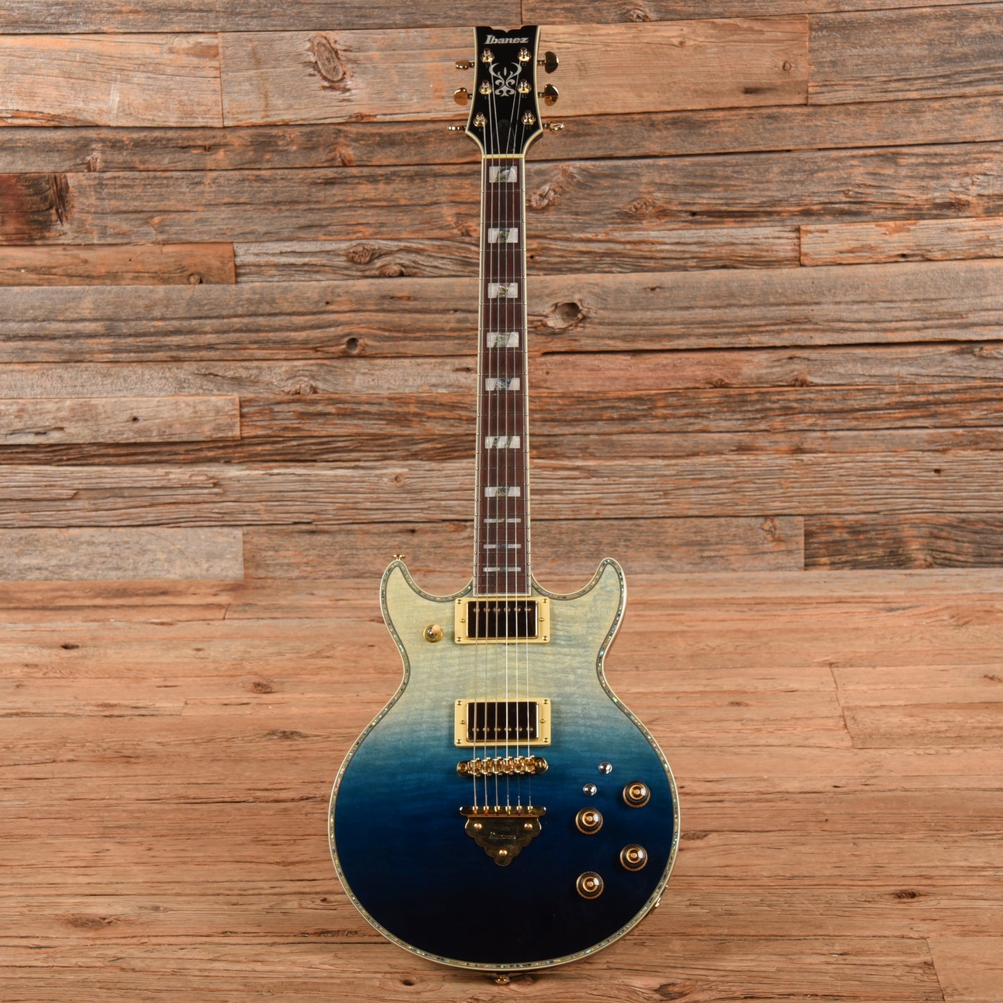 Ibanez AR420 Transparent Blue Fade Electric Guitars / Solid Body
