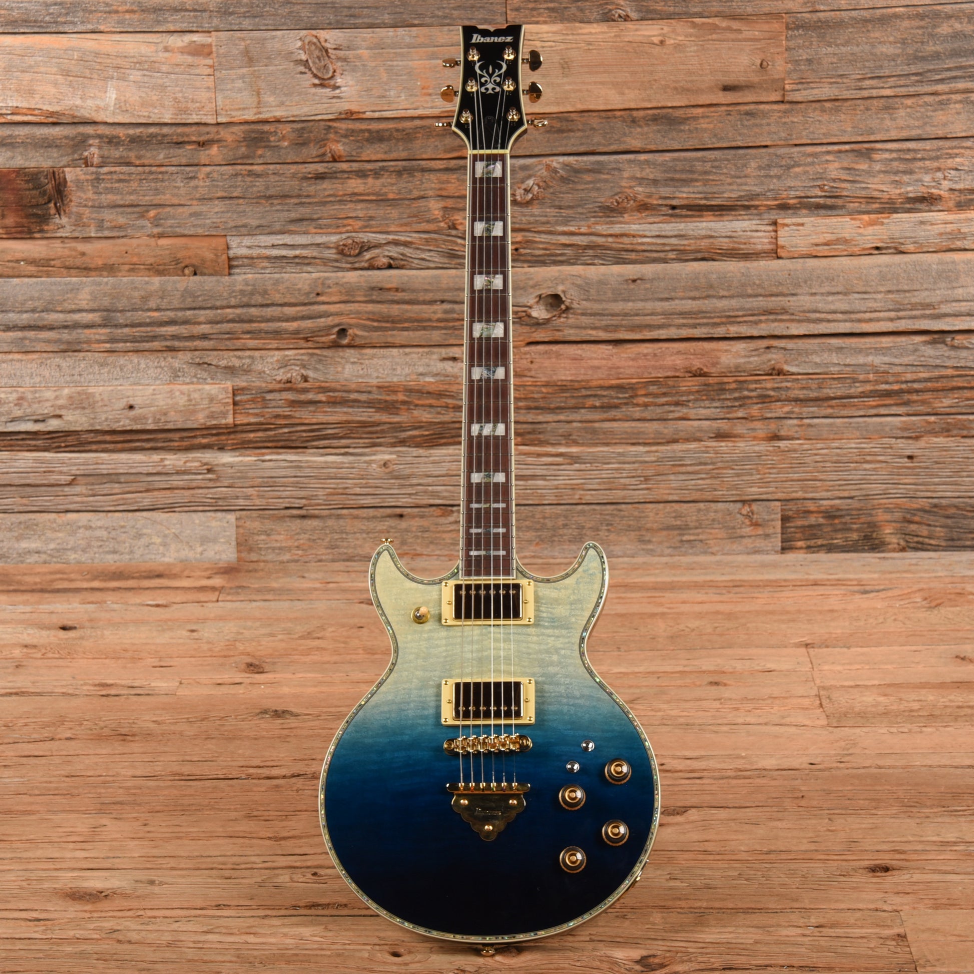 Ibanez AR420 Transparent Blue Fade Electric Guitars / Solid Body
