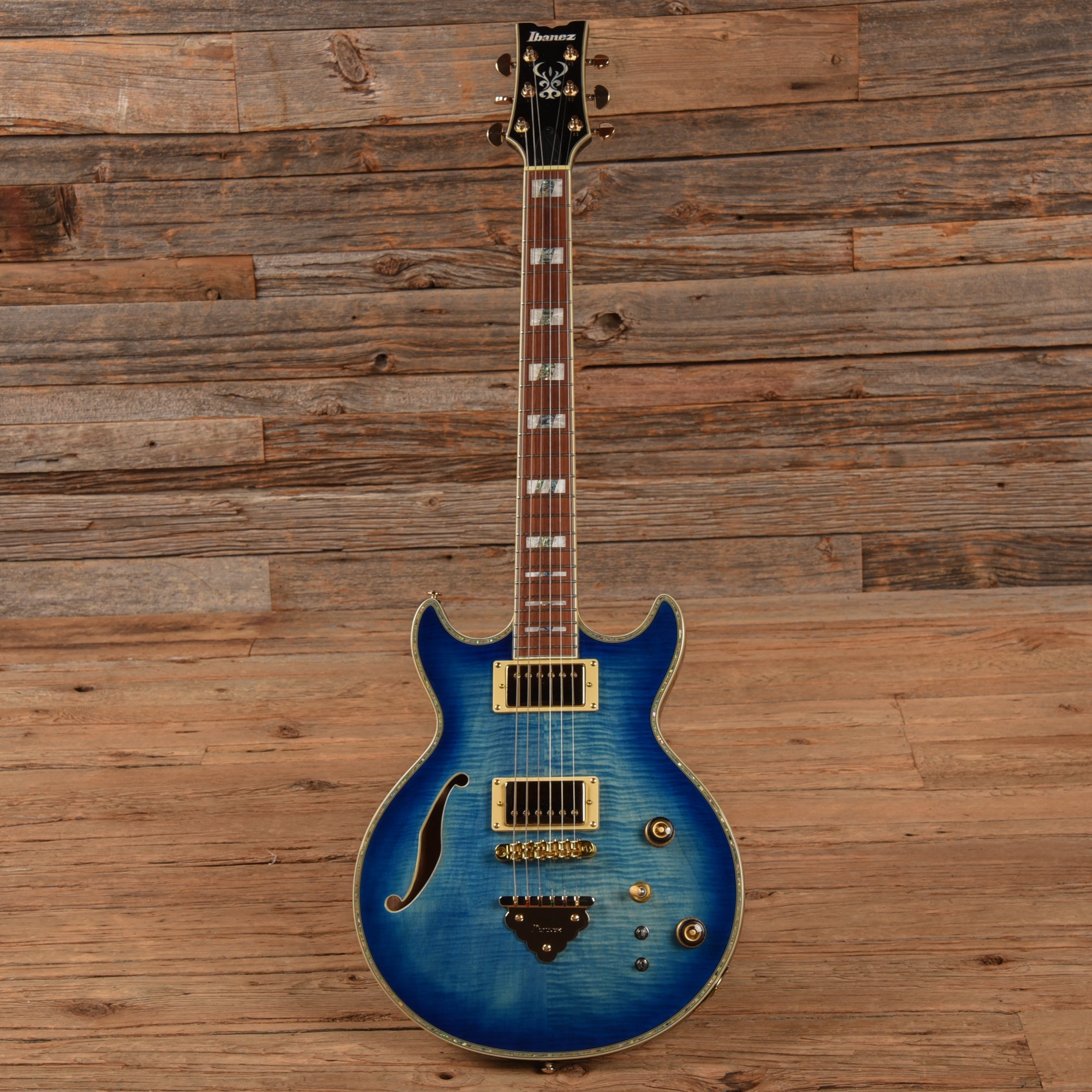 Ibanez AR520HFM Artist Light Blue Burst Electric Guitars / Solid Body