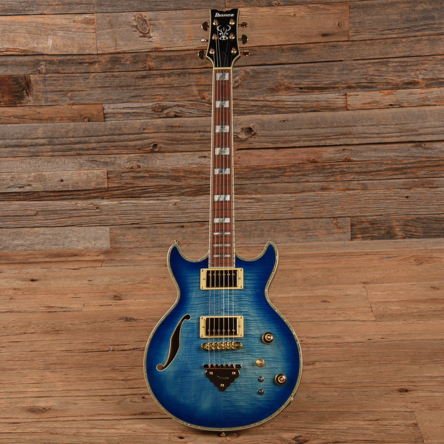 Ibanez AR520HFM Artist Light Blue Burst Electric Guitars / Solid Body